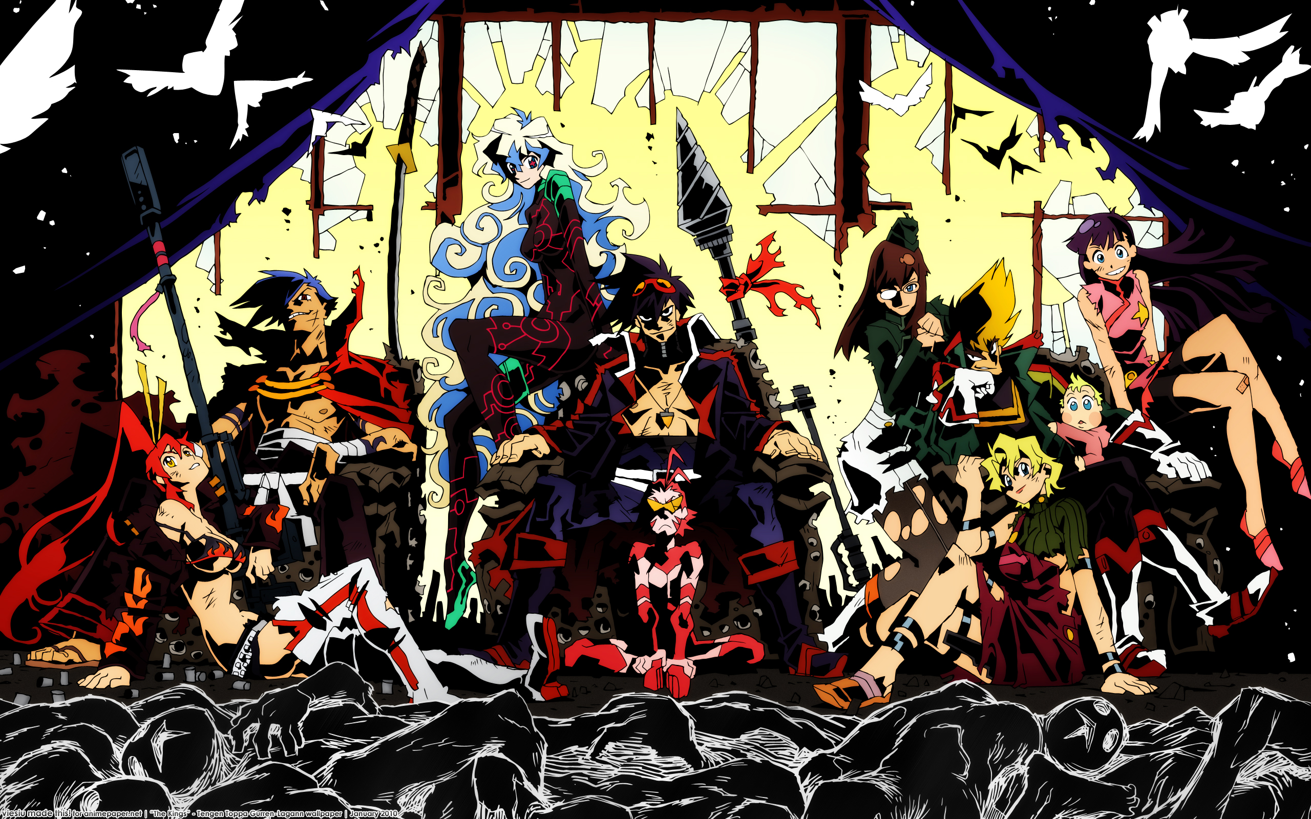 Wallpaper do dia: Tengen Toppa Gurren Lagann! — Portallos