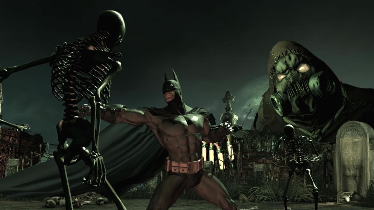 Batman Arkham Asylum Combat Gameplay