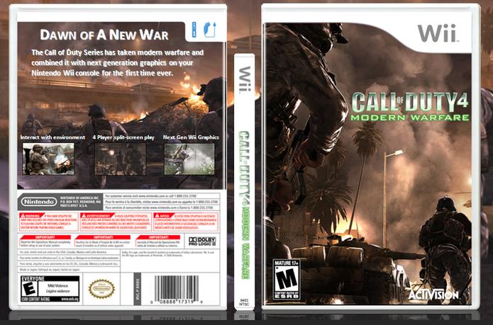 modernwarfare wii