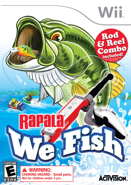 rapala we fish wii box