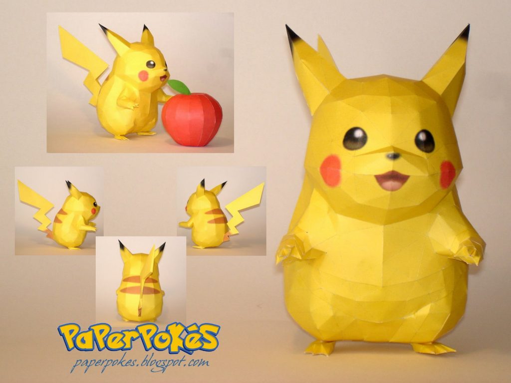 papercraft_pikachu