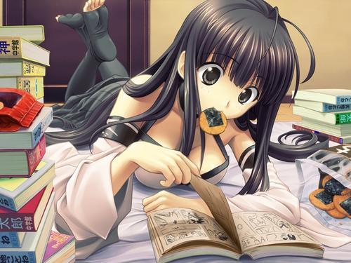 reading manga