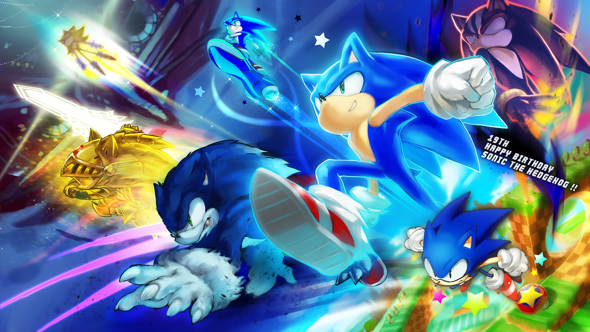 Feliz Aniversário Sonic! Confira as várias transformações do