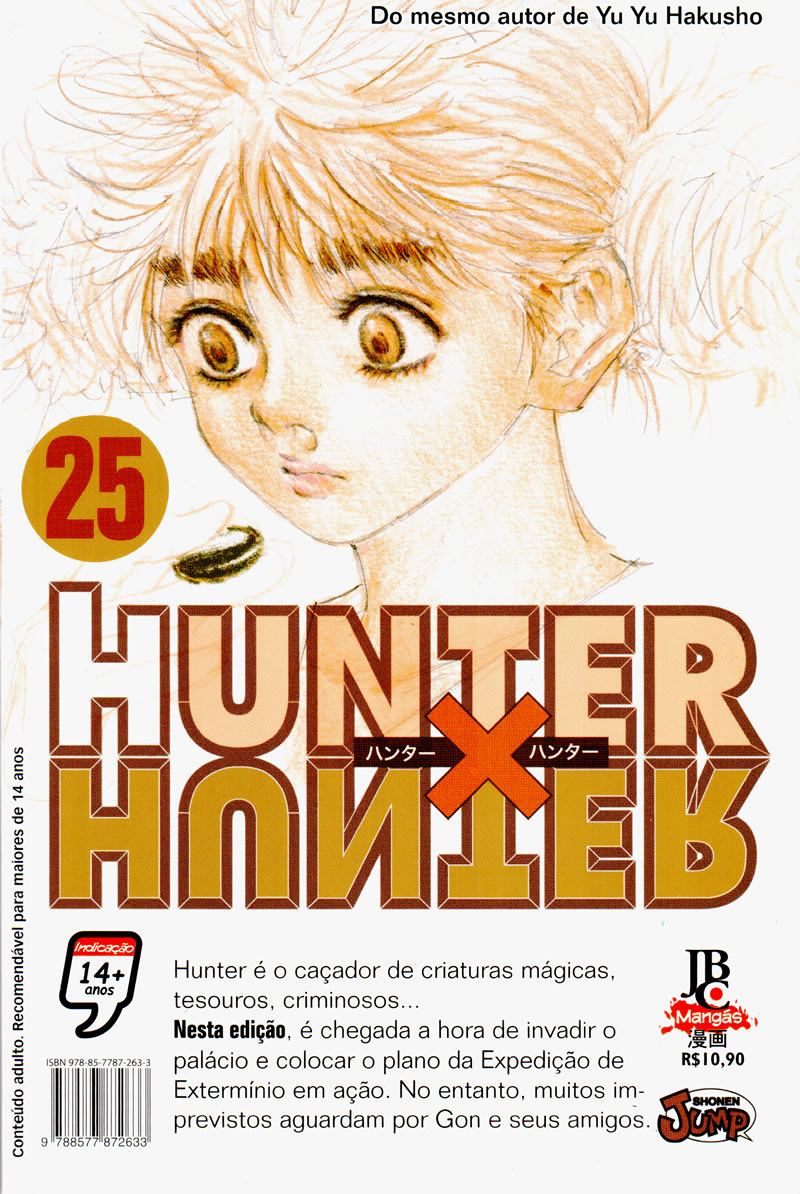 A invasão ao Palácio do Rei e os inesperados inimigos! [HunterXHunter -  Volume 25] [MdQ] — Portallos