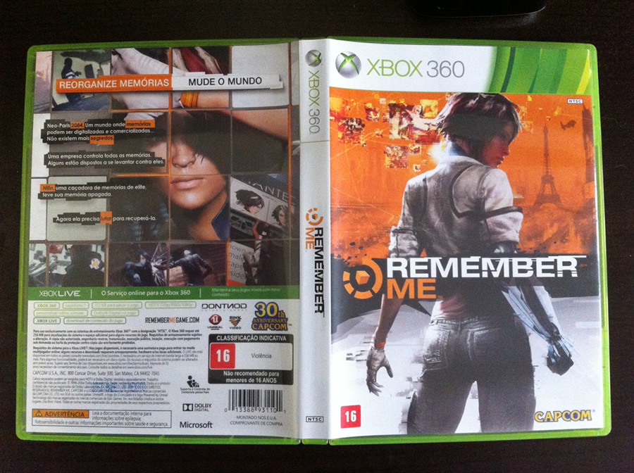 Xbox Remember Me Games