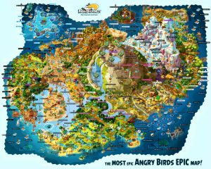 Mapa Angry Birds Epic