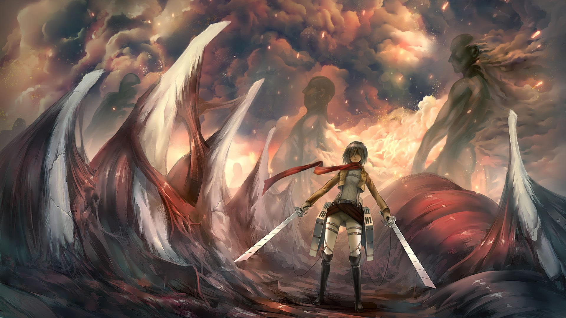 Wallpaper  Shingeki no Kyojin — Portallos