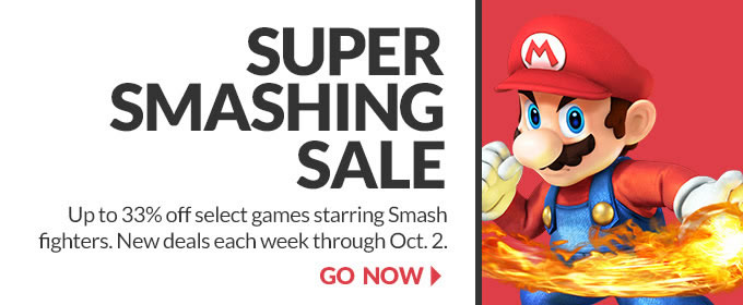 Super Smashing Sale