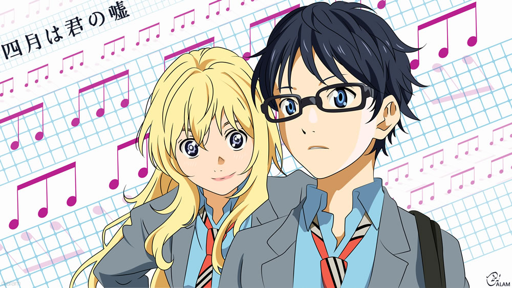 Indicação de anime: Shigatsu wa Kimi no Uso