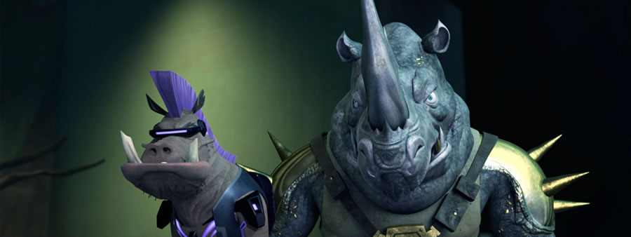 Bebop e Rocksteady! \o/