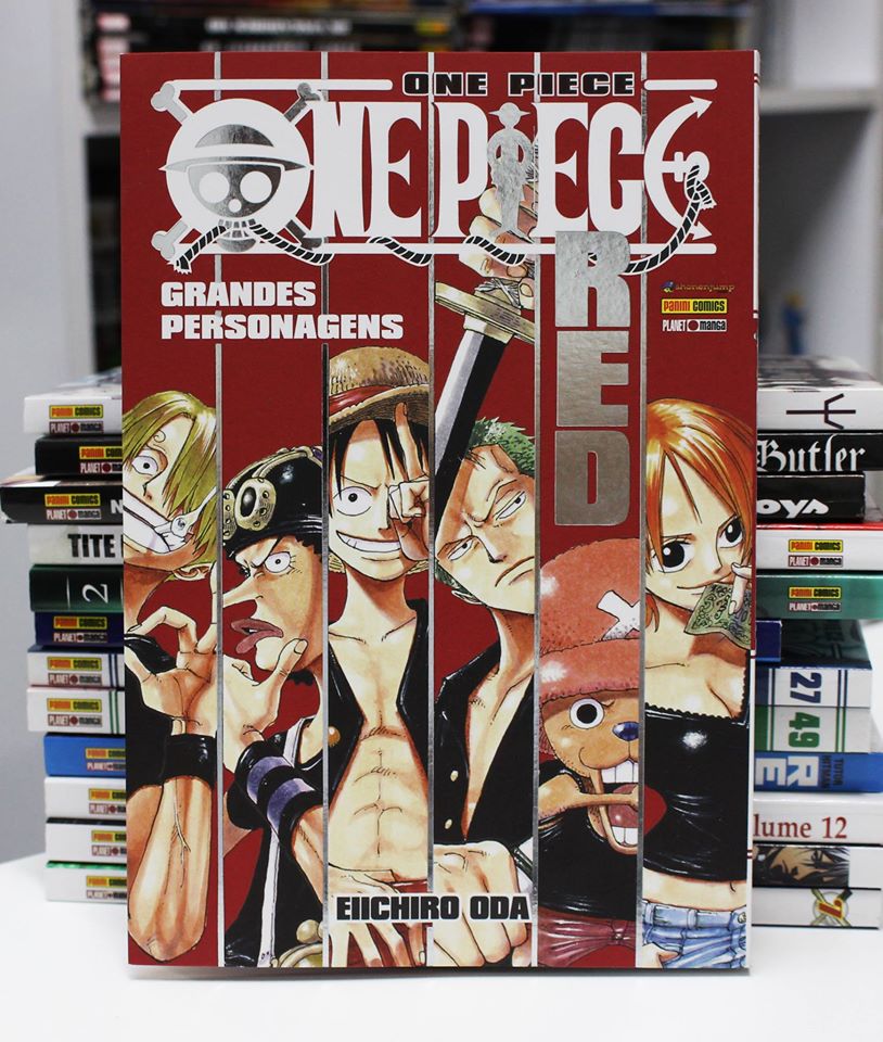 databook one piece red