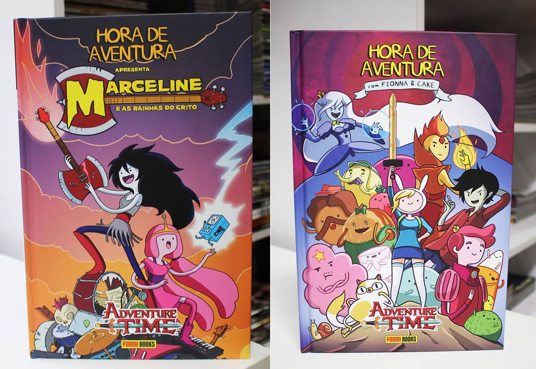 HQ Hora de aventura - Fionna e cake - Marcelina e as rainhas do grito -  Edição de colecionador Capa Dura