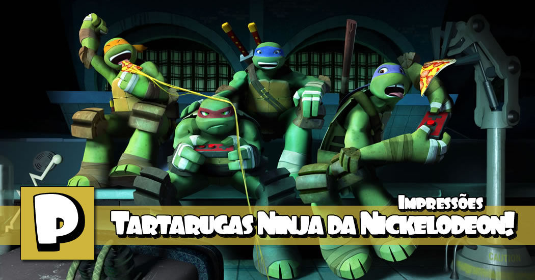 Tartarugas Ninja - Revelado o primeiro trailer do novo desenho animado!