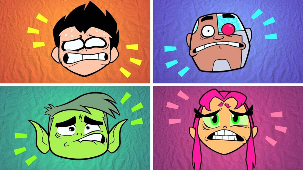 teen titans face