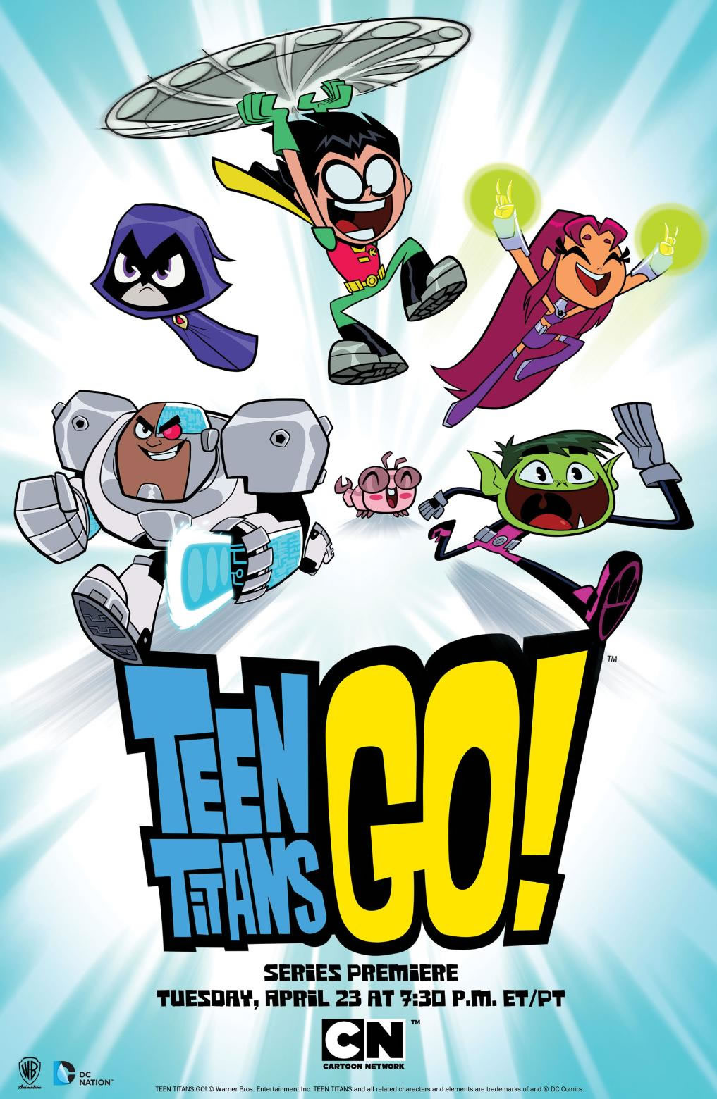 teen titans go cartaz