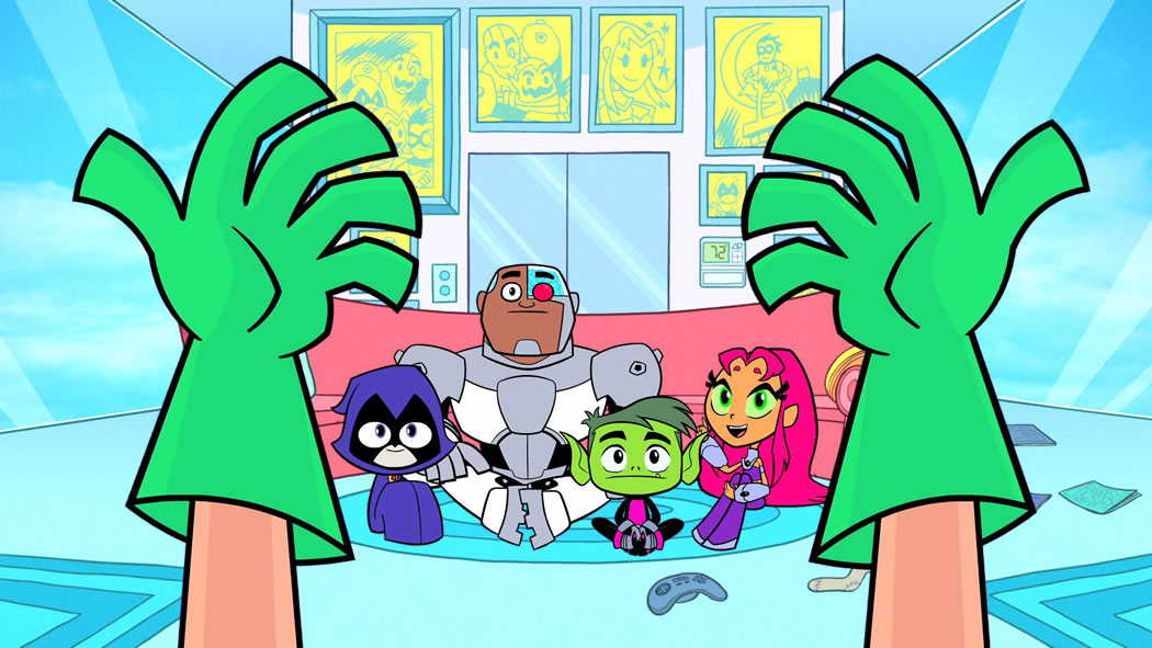 teen titans go hands