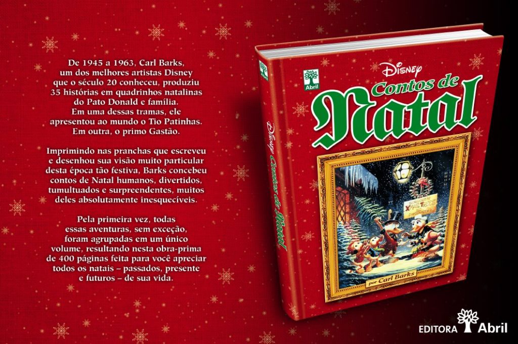 Capa Dura Disney Contos de Natal Barks