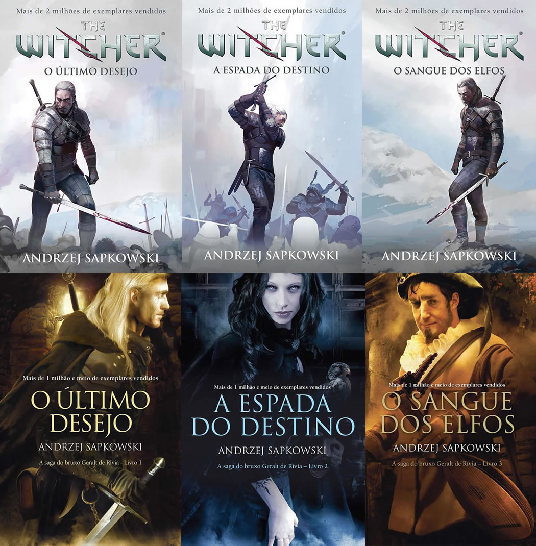 Livros de The Witcher são relançados no Brasil