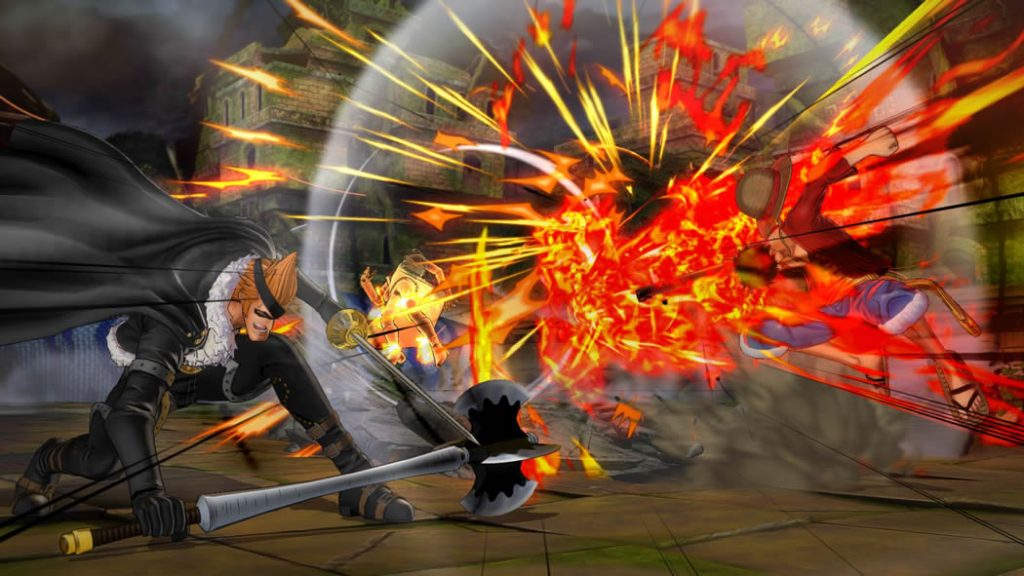 one piece burning blood