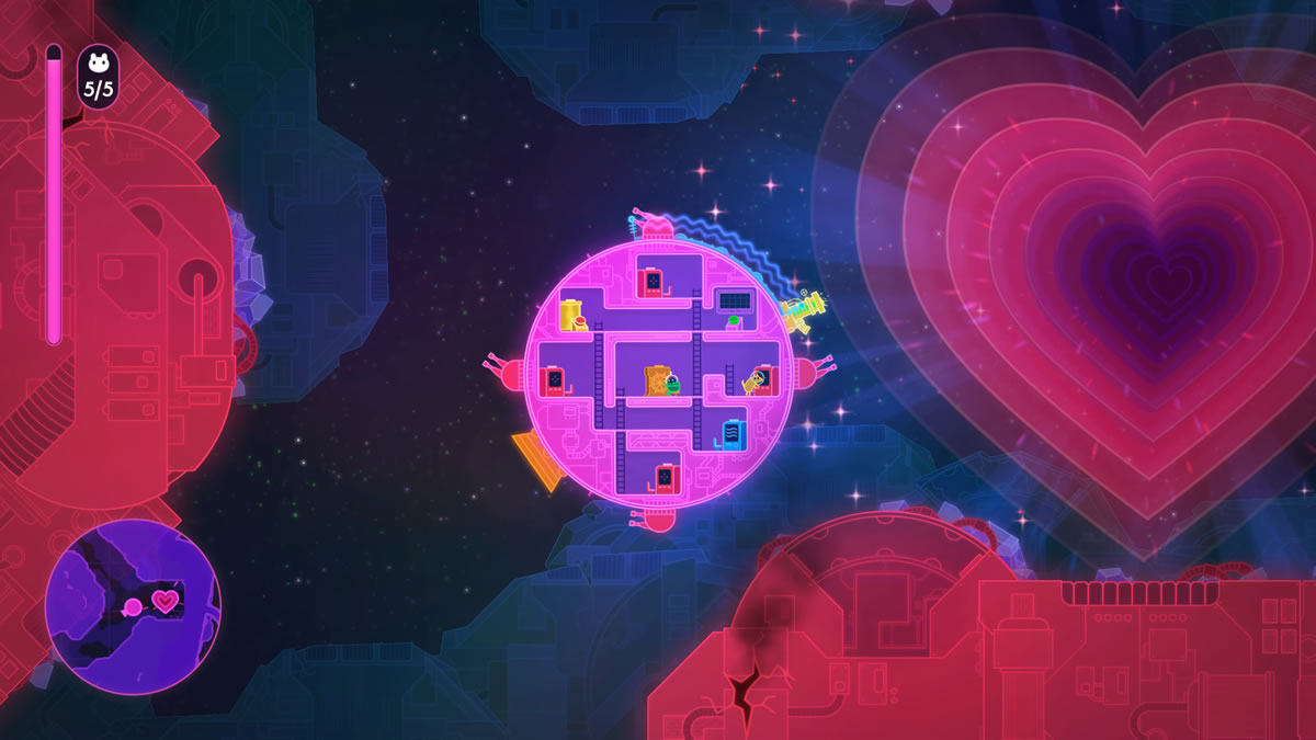 Lovers in a Dangerous Spacetime (4)