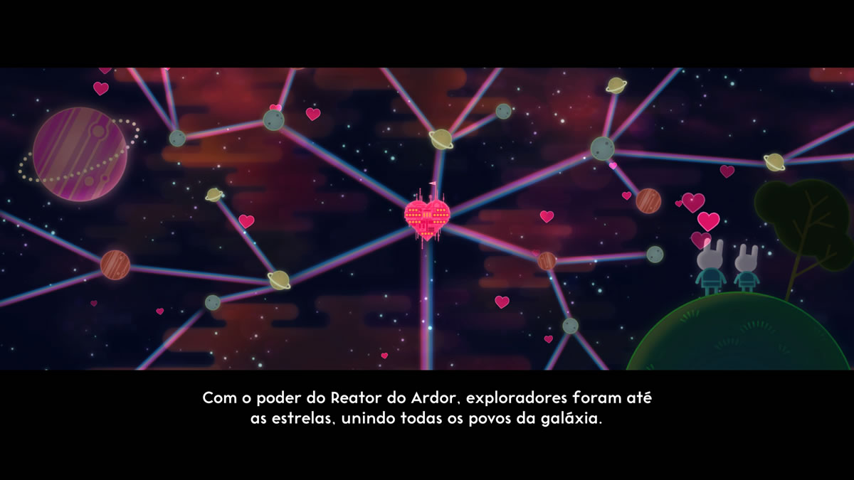 Lovers in a Dangerous Spacetime