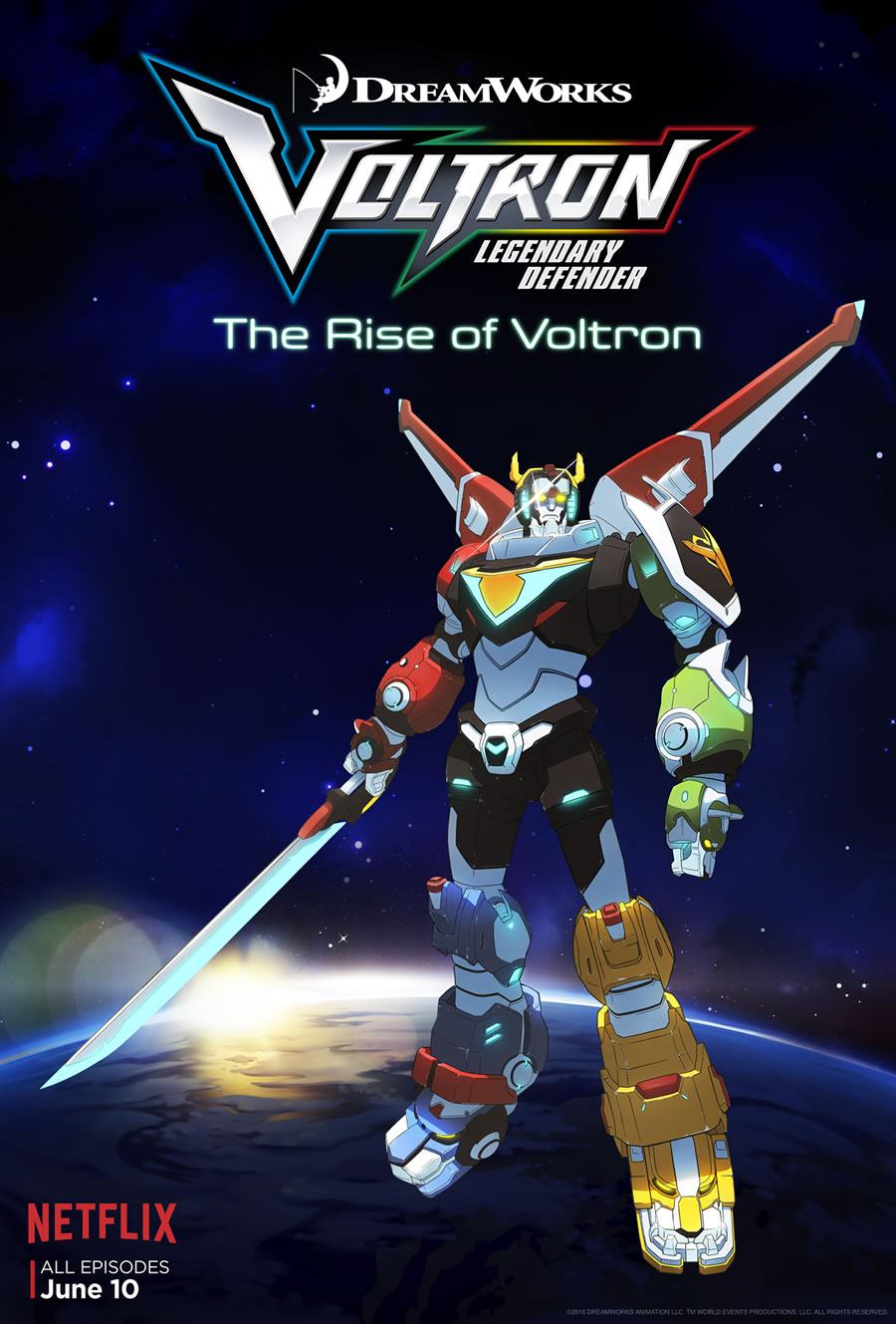 Voltron O Defensor Lendário cartaz