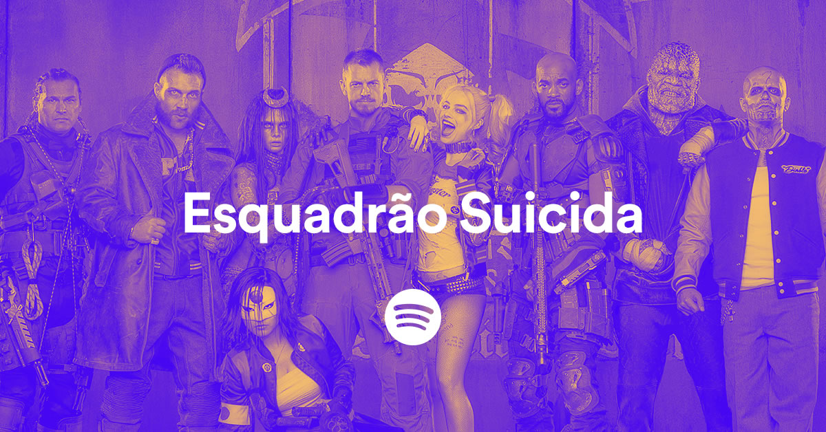 Esquadrao Suicida Spotify