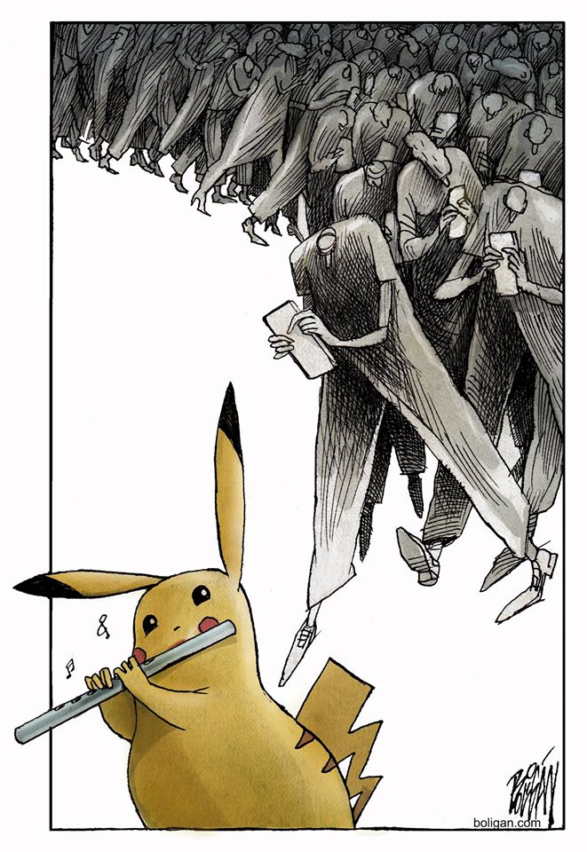 Pokemon Go - Pikachu Flautista