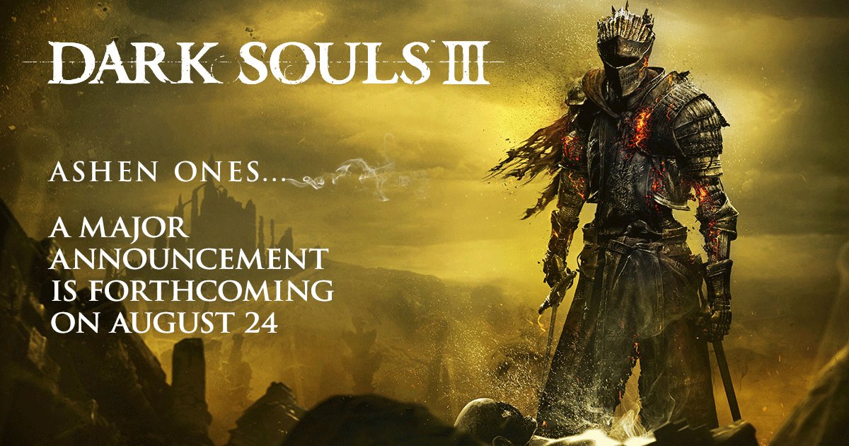 Dark Souls III Anuncio