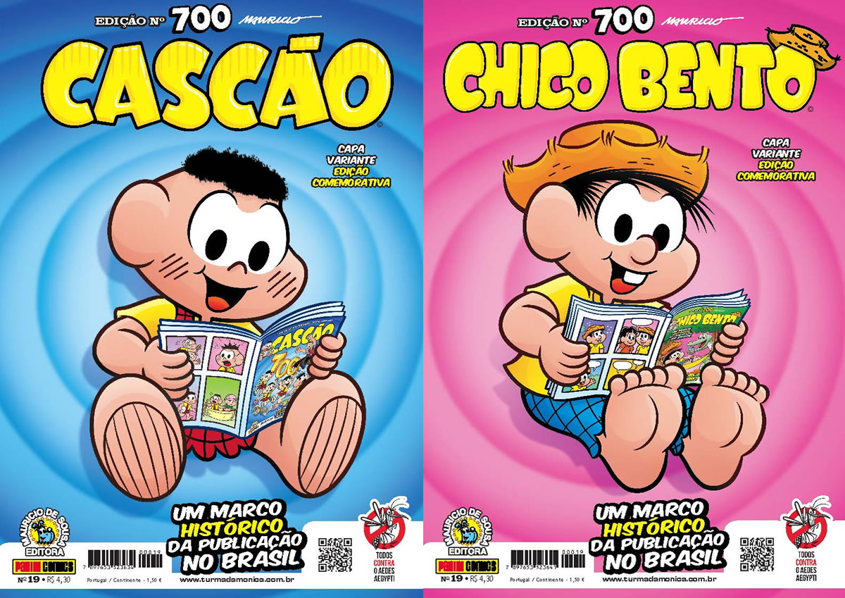 Cascao Chico Benta 700 Edicoes Variantes