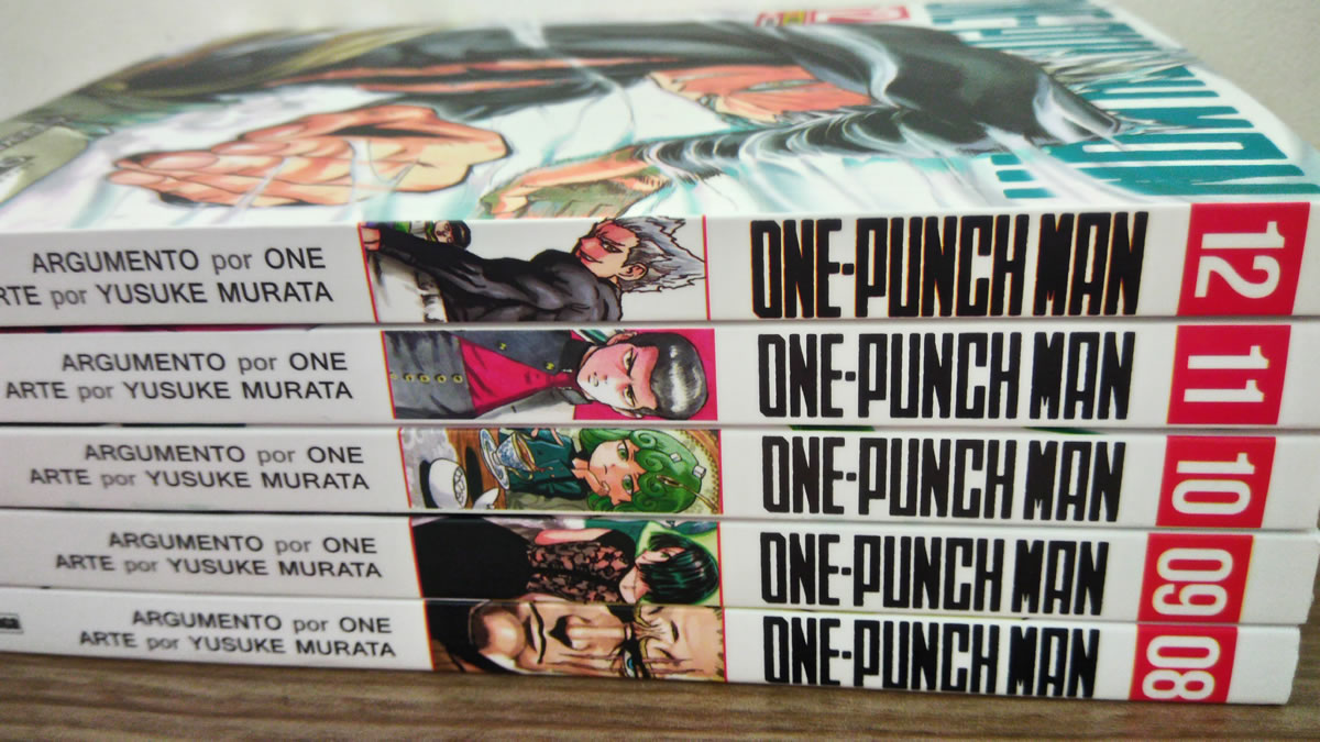 One-Punch Man  Arcos da segunda temporada! (Mangá, Vol 8 à 12) — Portallos