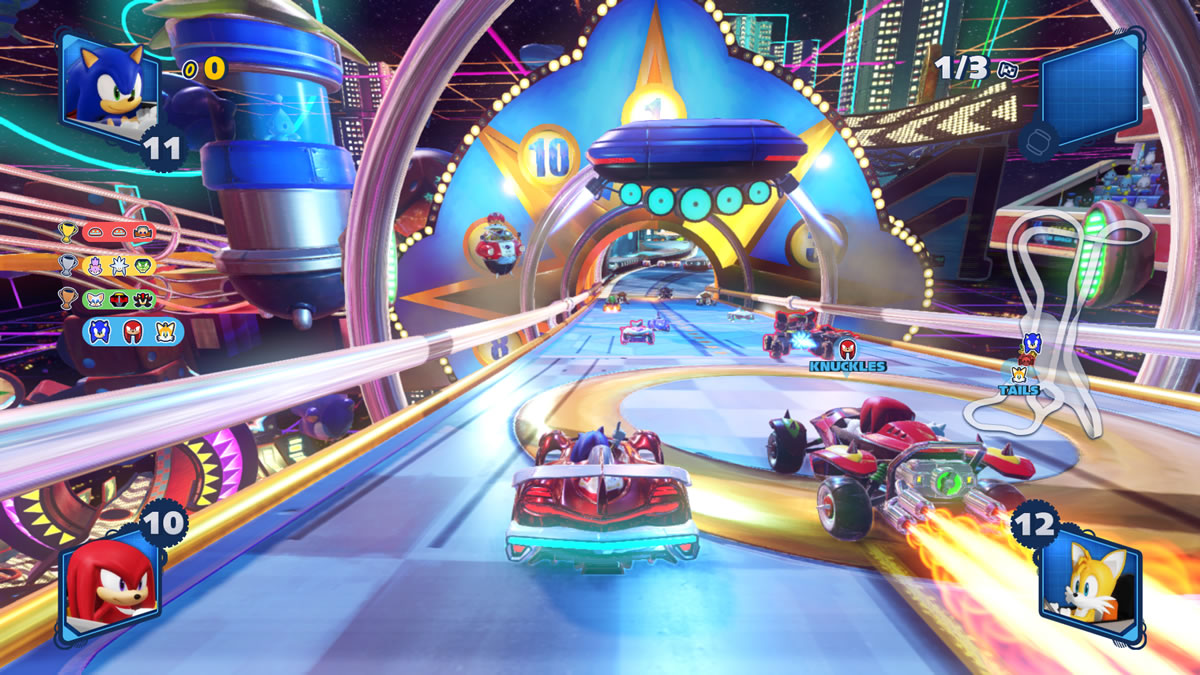 Análise  Team Sonic Racing se diferencia dos concorrentes com jogo em  equipe - Canaltech