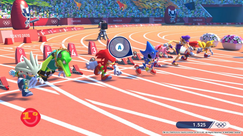 Competições 2D em Mario & Sonic at the Olympic Games Tokyo 2020