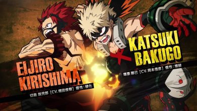 My Hero One's Justice 2 Elenco Primeiro Jogo