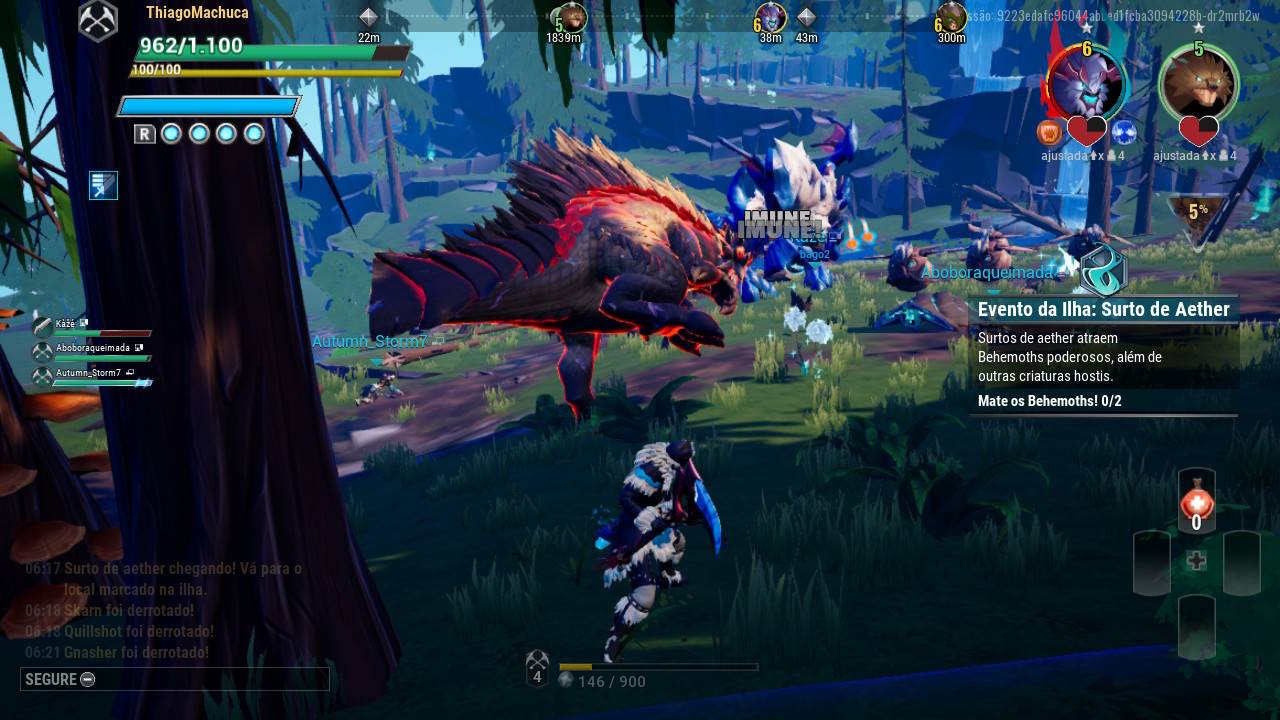 Análise: Dauntless (Switch) — caçando monstros gratuitamente em um