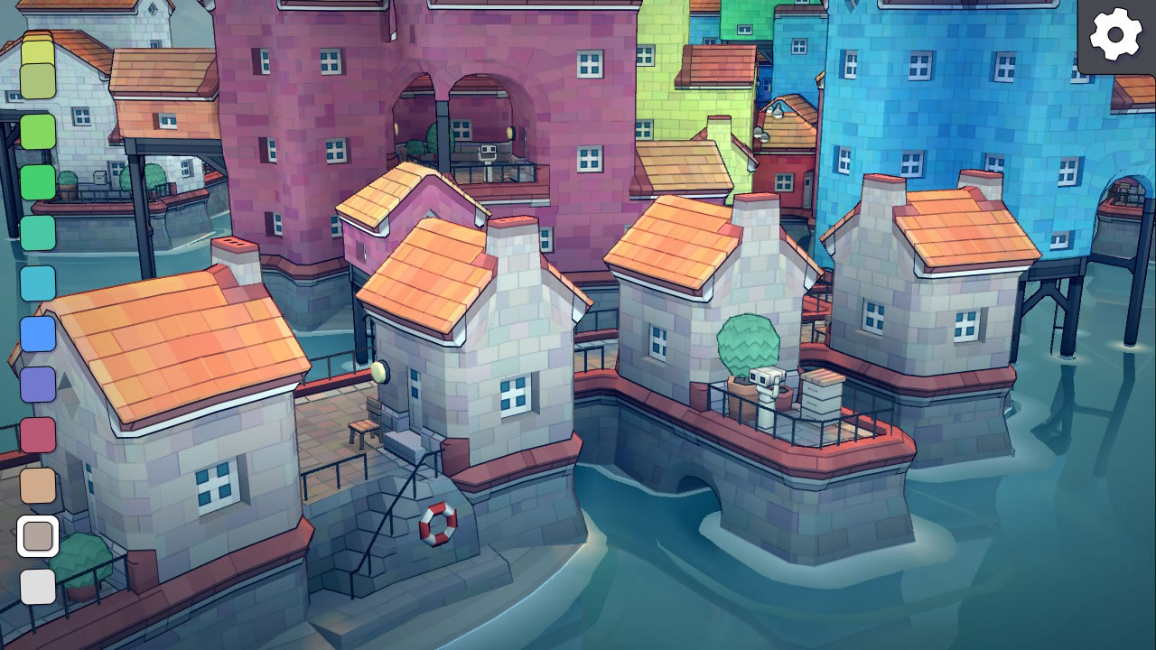 Townscaper jogo gratuito para jogar no navegador - Townscaper construi