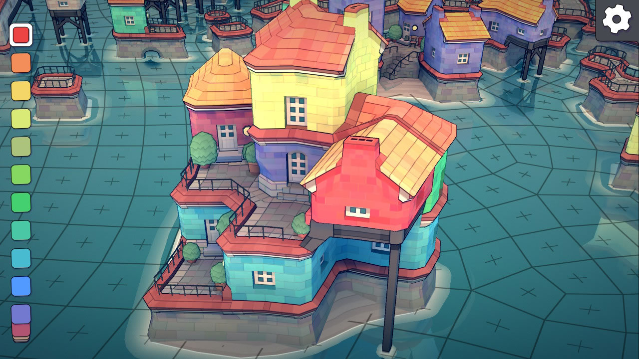 Townscaper jogo gratuito para jogar no navegador - Townscaper construi