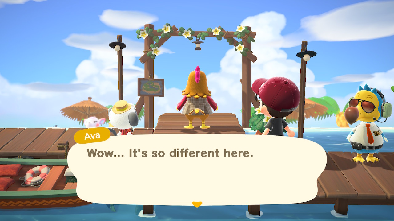 Como aceder aos conteúdos incluídos no conteúdo adicional Animal Crossing:  New Horizons – Happy Home Paradise, Assistência