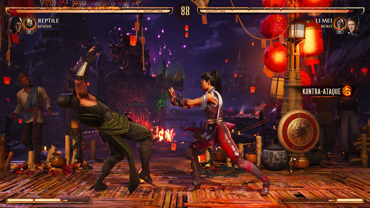 Como o KENSHI ficou CEGO em MORTAL KOMBAT 1 - Gameplay em PT-BR no