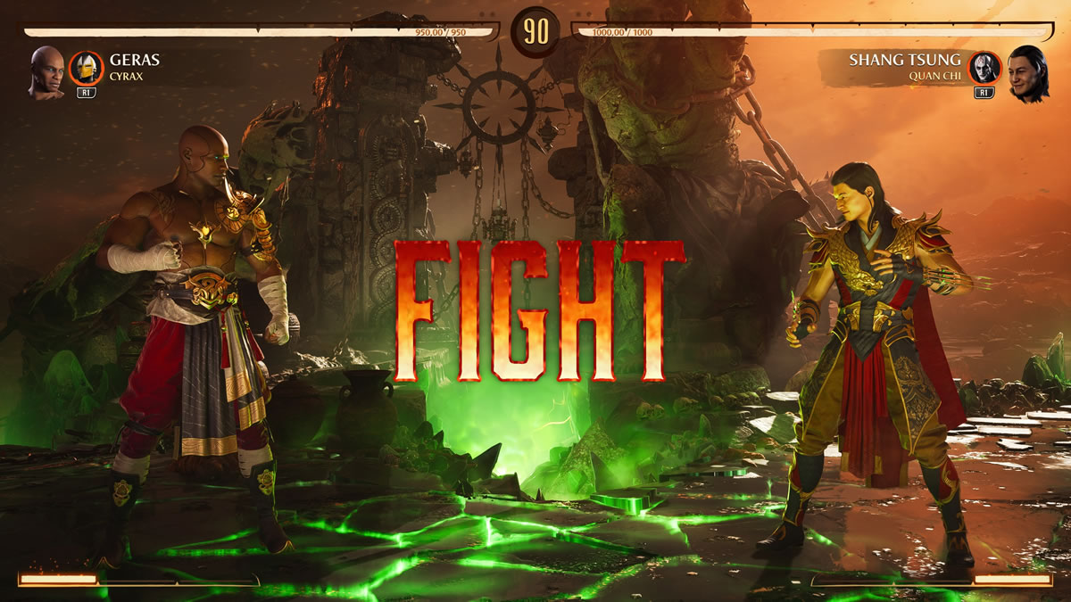 Como o KENSHI ficou CEGO em MORTAL KOMBAT 1 - Gameplay em PT-BR no