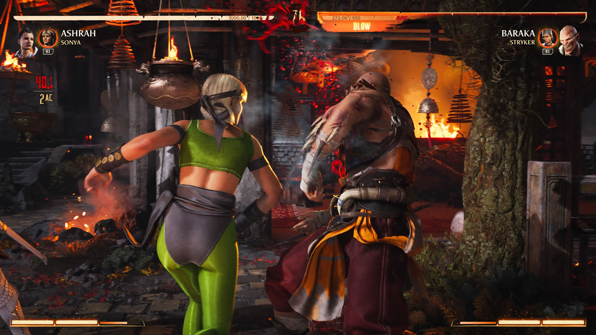 Mortal Kombat 11: Combo profissional de Baraka