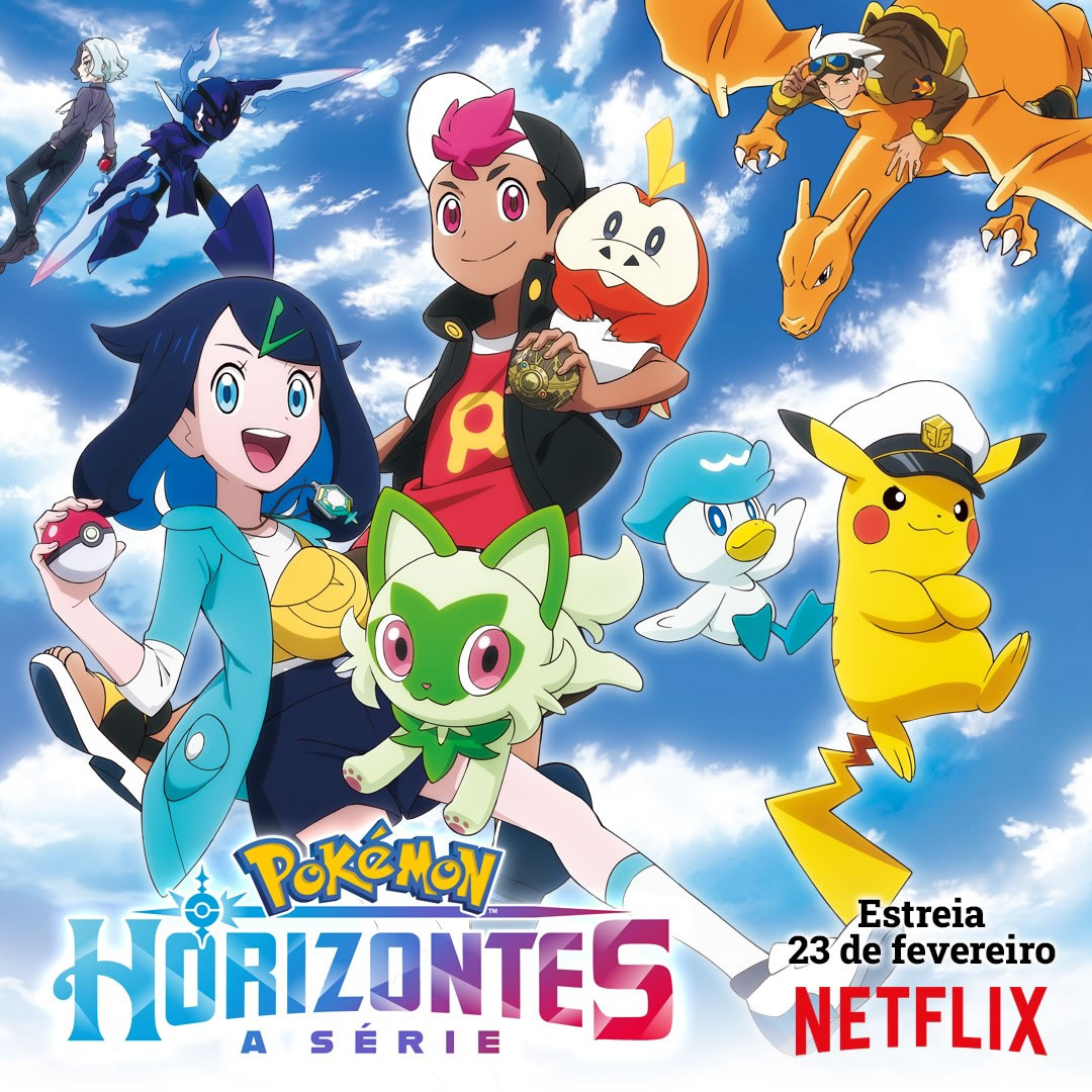 Pokémon: Horizontes chega fevereiro de 2024 exclusivamente na Netflix —  Portallos